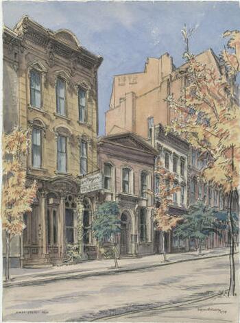 Rensselaer County Historical Society Edgar Holloway Collection of Watercolors and Prints