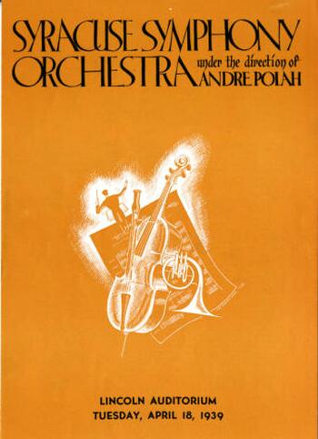Lincoln Auditorium, Central High School Programs Collection