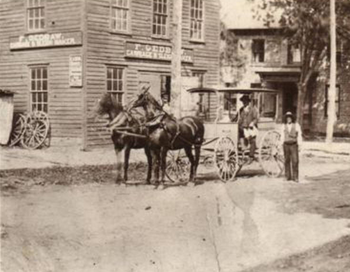 Horse Drawn Transportation in Potsdam