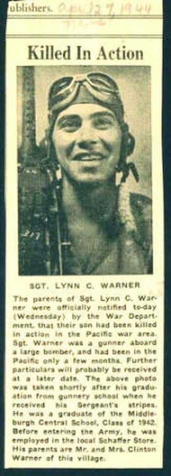 World War 2 Fallen Sons