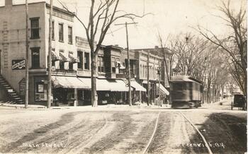 Gill Room Postcard Collection Greenwich NY