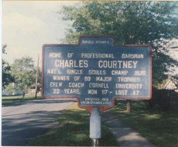 Historical Marker for Charles Courtney
