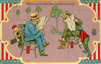 Postcard Cartoon for July 4th
