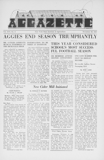 The Aggazette