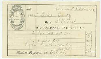 Surgeon Dentist Invoice