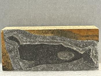 Stamp used in logbooks for record keeping.