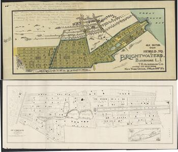 Brightwaters Plot Map, 1916