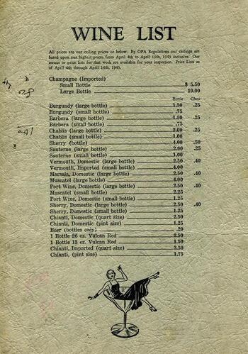 Oceanside Restaurant Menu Collection