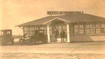 Office of Island Park circa 1920s