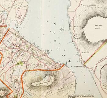 Atlas of the Hudson River Valley from New York City to Troy