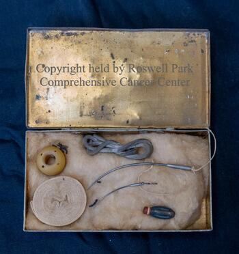 Surgical needles in case