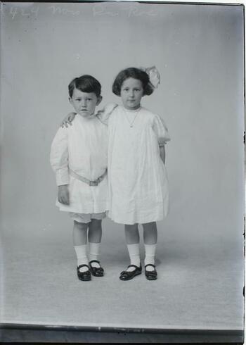 Portrait of Two Siblings Together