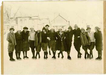Group of People at the Fairgrounds