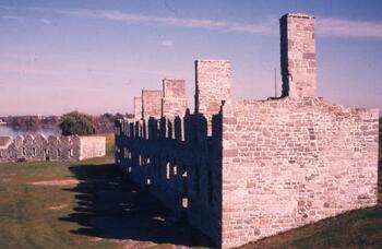 Image of British Fort in Crown Point, Essex County, New York