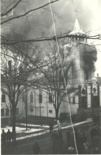 St. Alphonsus Church Fire