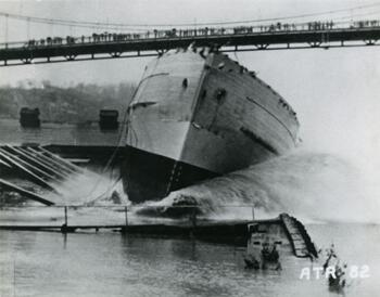 Ship launching