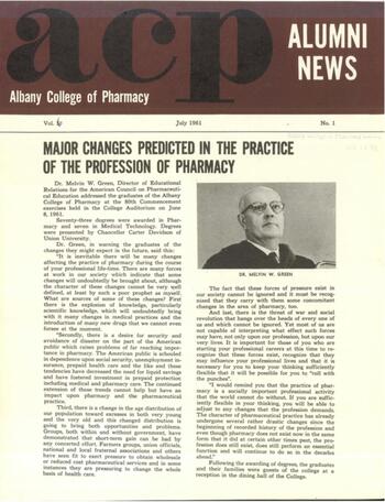 Alumni News and PostScript