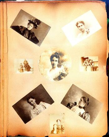 Scrapbook of Jessie Emeline Cogswell, page 19