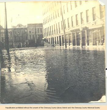 flooded drug store