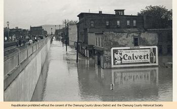 Railroad Avenue in Elmira 