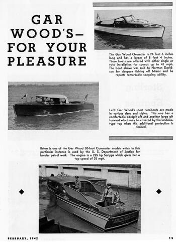 Gar Wood's for Your Pleasure