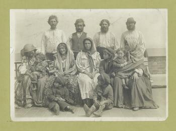 Hungarian Gypsies all of whom were deported, 1905