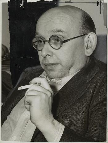 Professor Eisler, exiled German composer, would reform our musical sound tracks