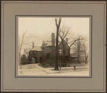 Coplon family home in Buffalo, circa 1910.
