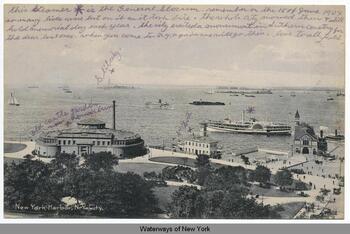 New York Harbor, N.Y. City. 