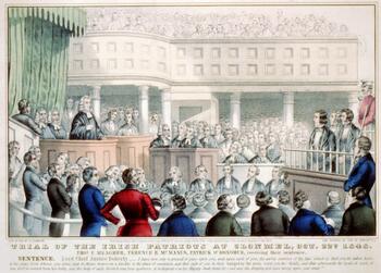Trial at Clonmel of Meagher, Terence MacManus, and Patrick O'Donoghue, all sentenced to death.