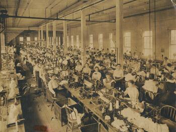 F. Jacobson and Sons, 77 Cornell Street, Kingston, New York, circa 1920.
