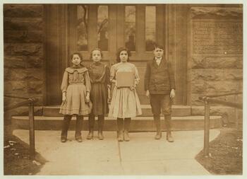 School Year Repeaters, 1910.