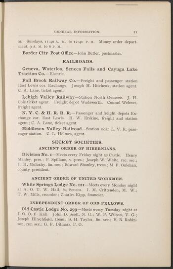 Geneva Village Directory, 1895-96.