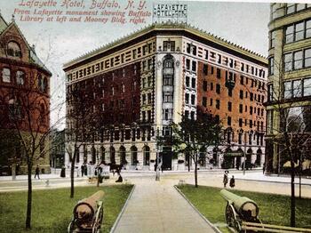 Lafayette Square and the Hotel Lafayette