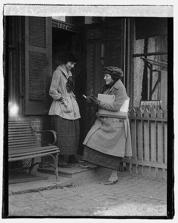 Taking the Census (ca. 1920)