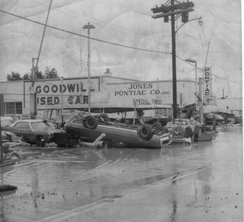 Jones' Pontiac Dealership on Centerway