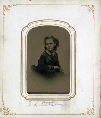 Image of Louise Bethune as a child