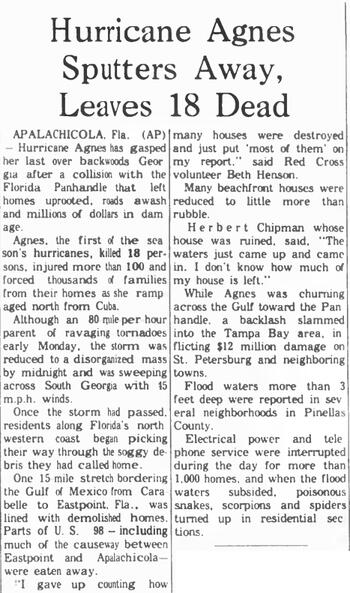 newspaper article from Batavia on June 20