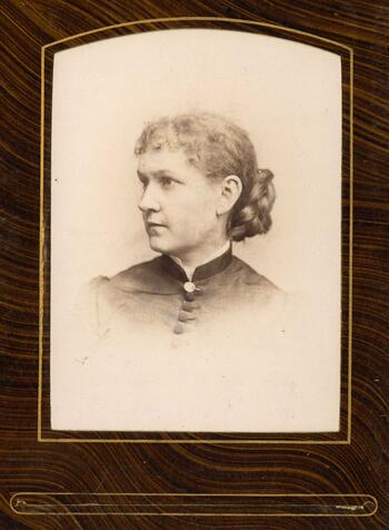 photograph of a woman