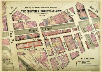 Map of Houses of Ill Repute