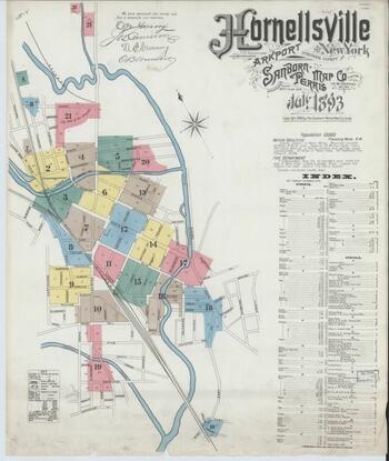 1898 map of hornell