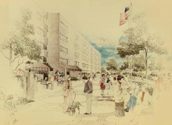 Nyack Plaza pedestrian easement