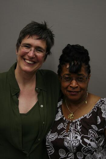 Connie Sullivan-Blum and Georgia Verdier