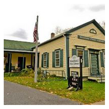 photo of exterior of library